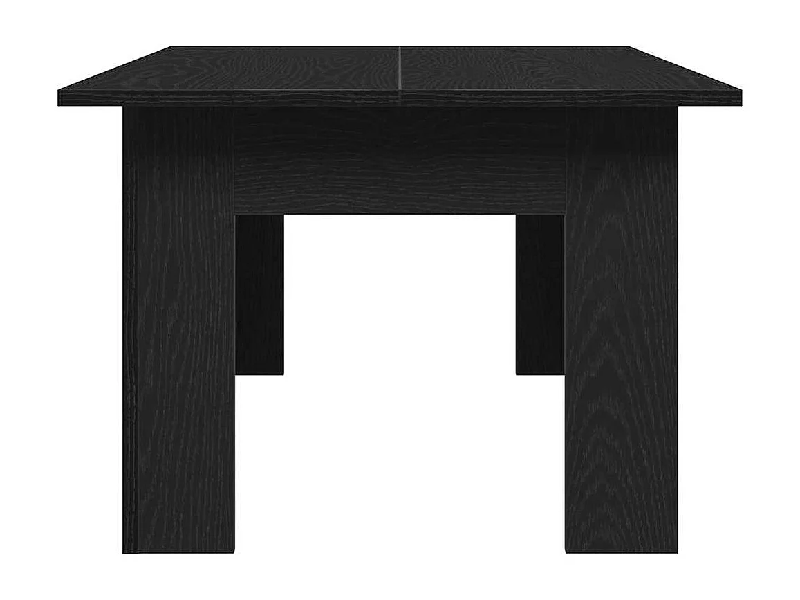 Couchtisch-Wohnzimmertisch-Beistelltische Schwarz Eichen-Optik 100x60x42 cm Holzwerkstoff SHL7642