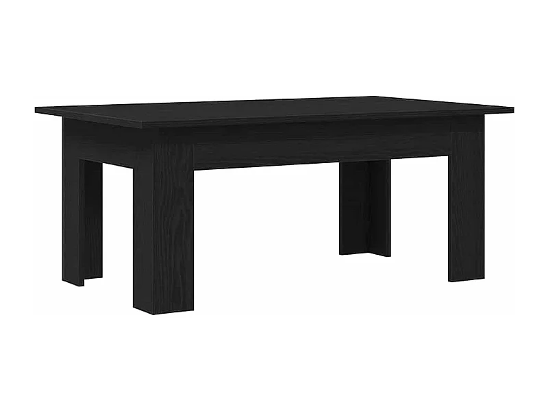 Mesa de centro-Mesa auxiliar-Mesita de centro madera contrachapada blanco 90x67x33 cm SHL2844