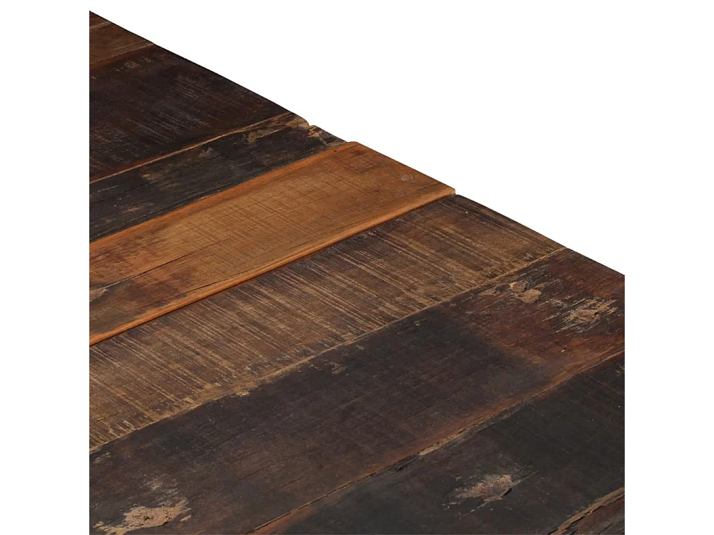 Mesa de centro | Mesa auxiliar con cajones roble artesanal 100x100x40 cm SHL4371