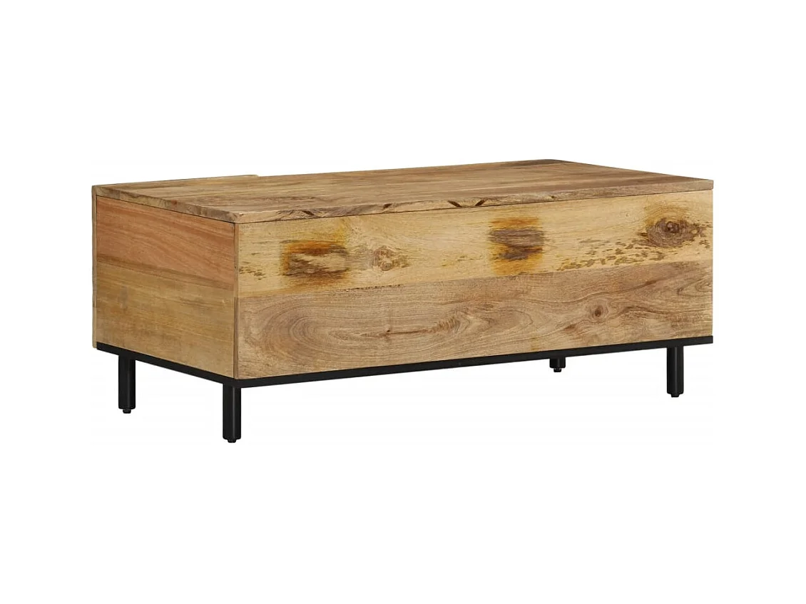 Mesa de centro | Mesa auxiliar con Infinity LED roble Sonoma 90x50x50 cm SHL2672