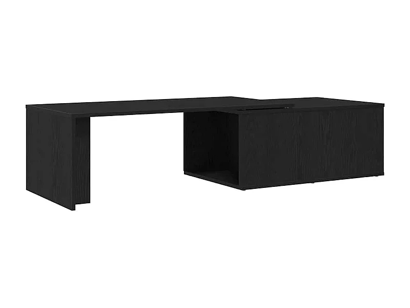 Mesa de centro | Mesa de apoio Carvalho preto 150x50x35 cm
