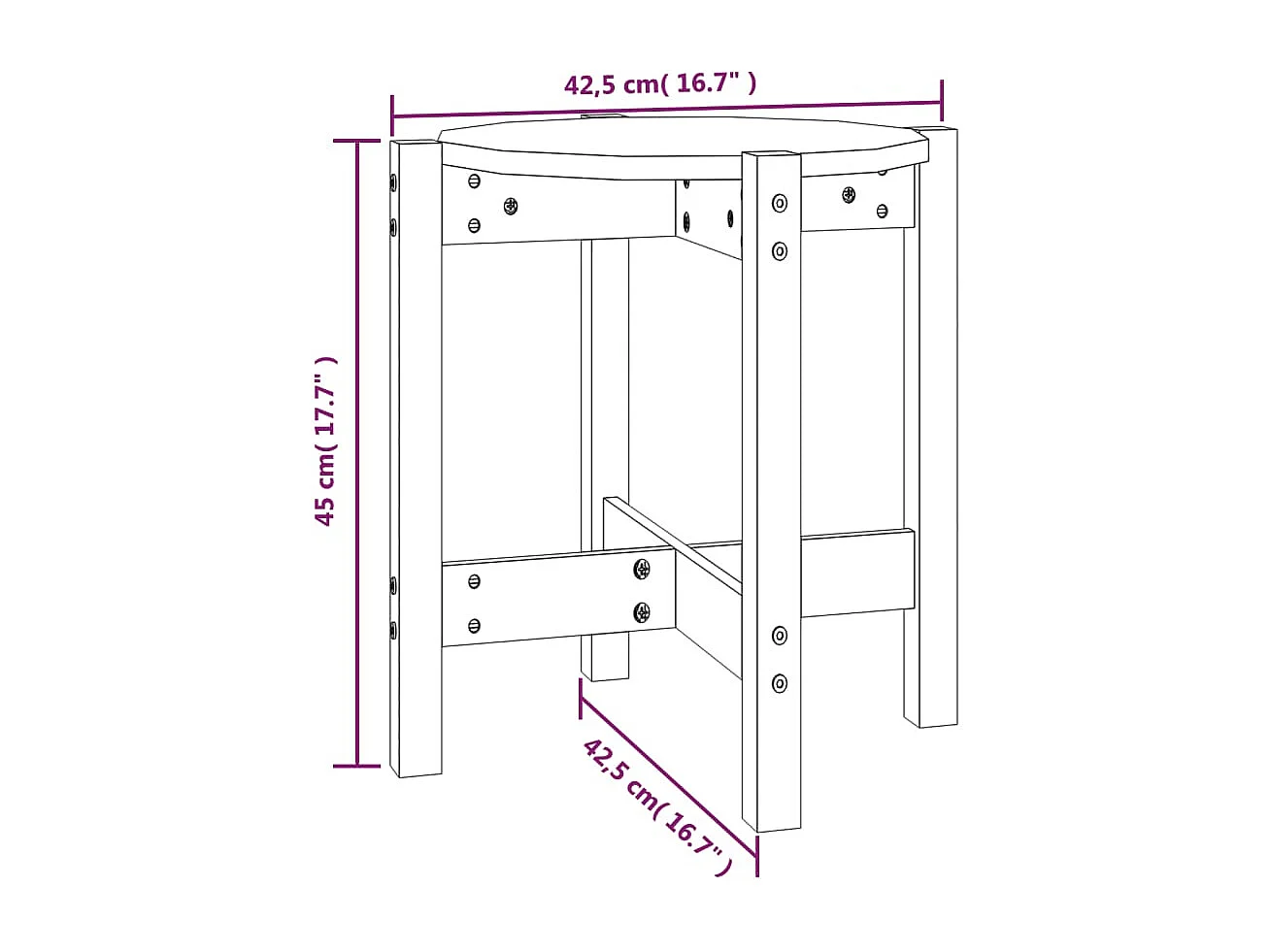 Mesa de centro | Mesa auxiliar madera de ingeniería blanco brillo 90x60x35 cm SHL4935