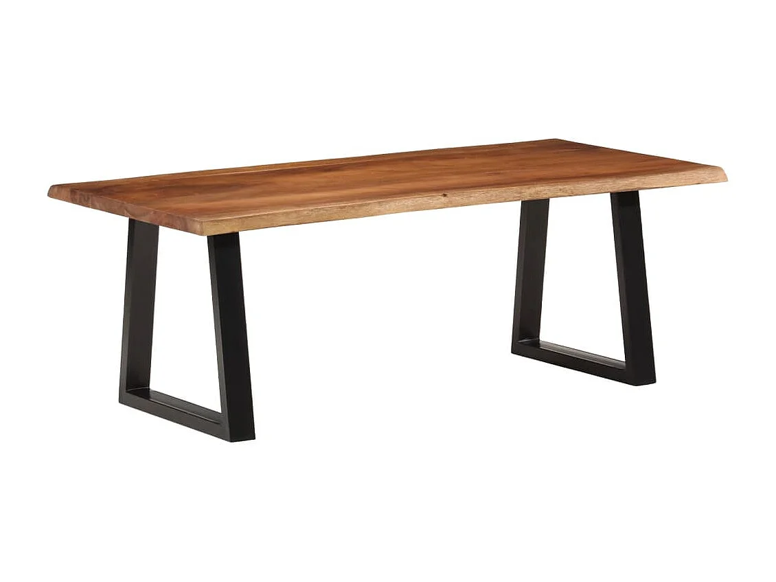 Couchtisch-Sofatisch-Beistelltische Honigbraun 110x55x40 cm Massivholz Akazie SHL31271