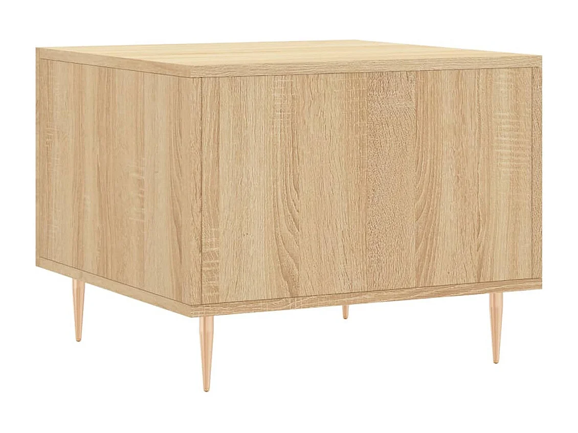 Tables basses salon-Tables d'appoint 2 pcs chêne sonoma 50x50x40 cm bois d'ingénierie SHL50238