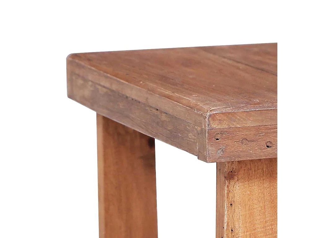Couchtisch-Beistelltisch-Sofatisch 60x45x23 cm Altholz Massiv SHL40812