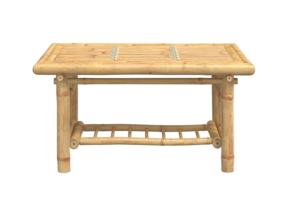 Mesa de centro | Mesa de apoio | Mesa de café 70x45x36 cm bambu