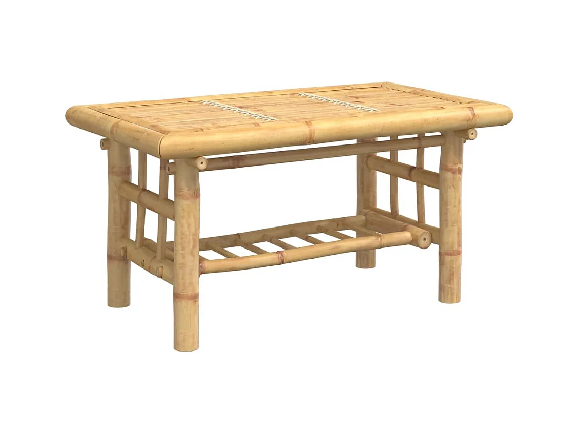 Mesa de centro | Mesa de apoio | Mesa de café 70x45x36 cm bambu