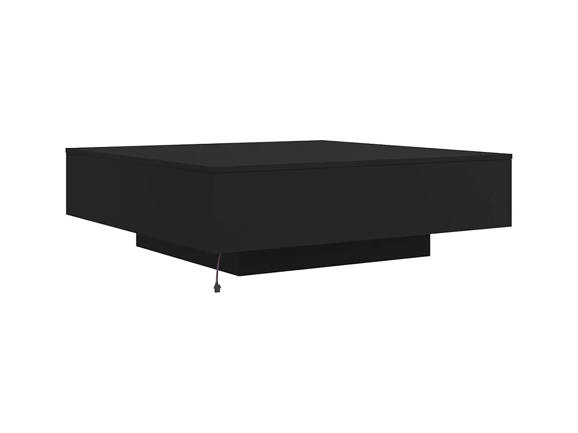 Mesa de centro-Mesa auxiliar de madera maciza de acacia 100x50x45 cm SHL3069