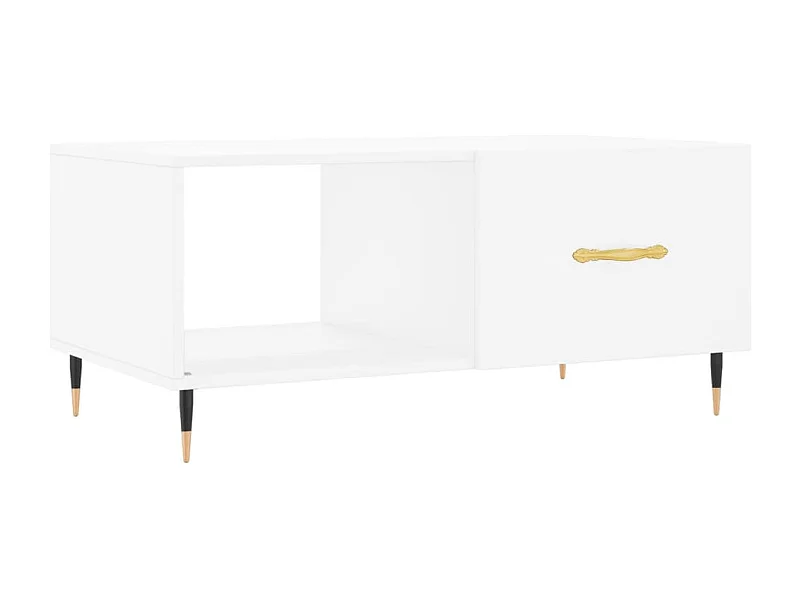 Mesa de centro | Mesa auxiliar madera de ingeniería marrón roble 80x80x45 cm SHL4119