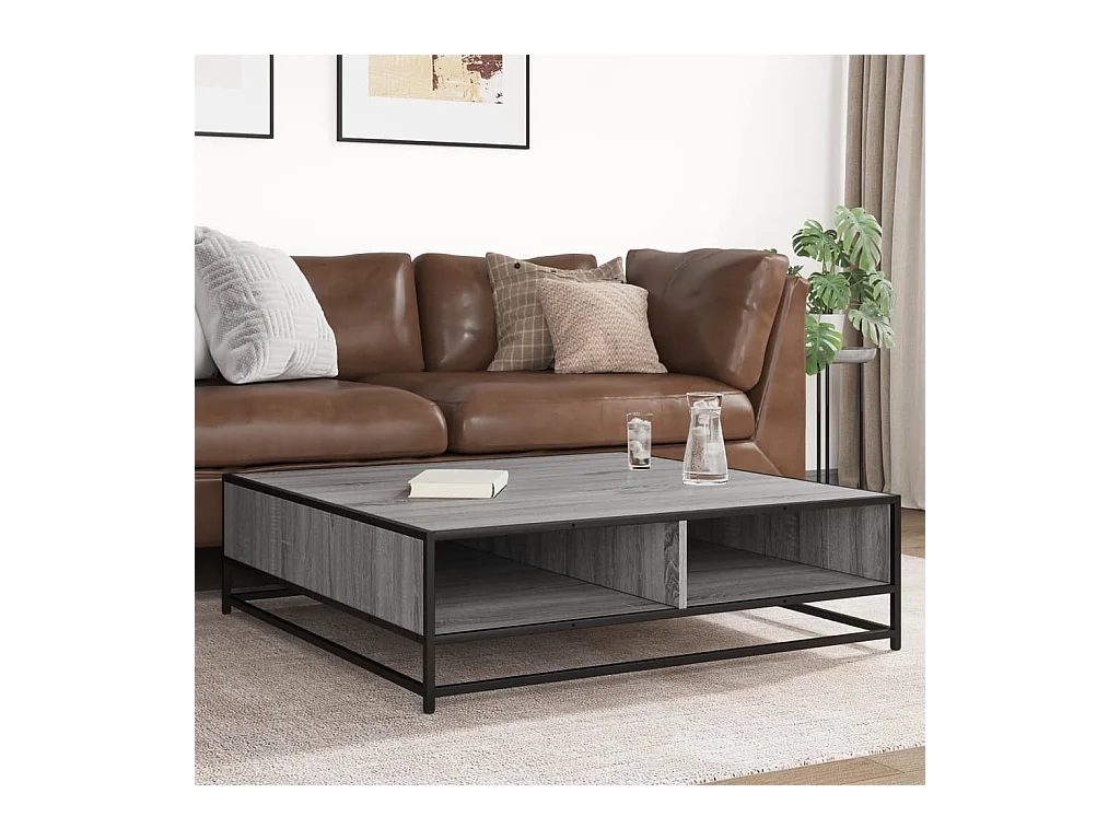 Mesa de centro-Mesa auxiliar madera maciza de pino marrón miel 55x56x32 cm SHL3243