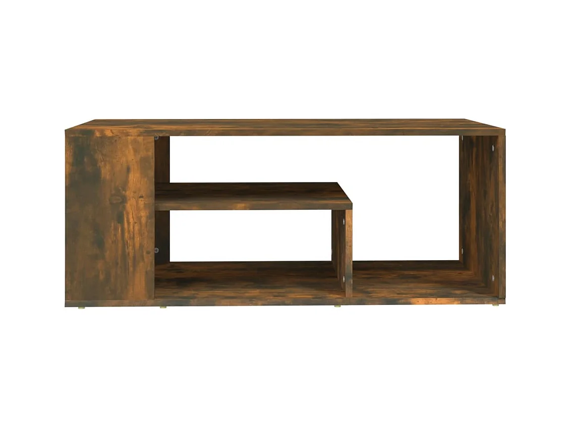 Mesa de centro | Mesa auxiliar madera contrachapada gris Sonoma 90x50x36,5 cm SHL4991