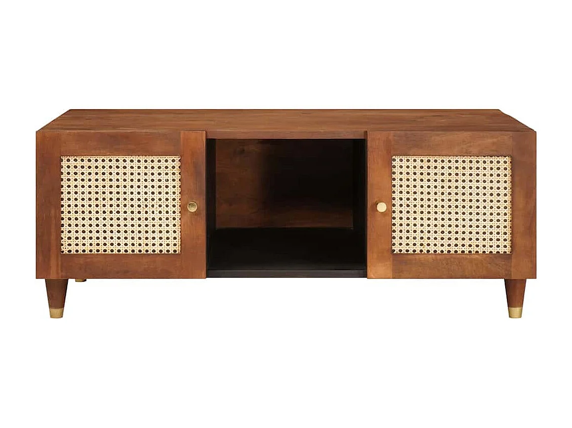 Mesas de centro | Mesa auxiliar apilables con tapa de vidrio 2 pzas acero SHL460537