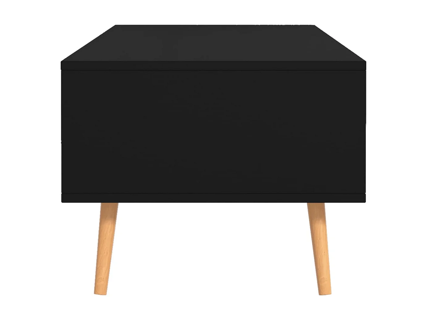 Table basse salon-Table d'appoint Noir 100x49,5x43 cm Bois d'ingénierie SHL95716