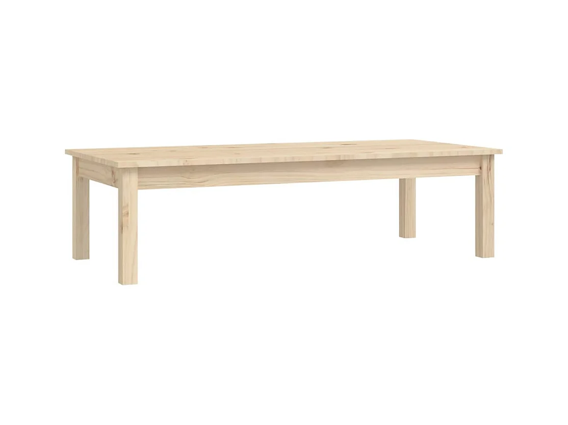 Table basse salon-Table d'appoint 110x50x30 cm Bois massif de pin SHL36631