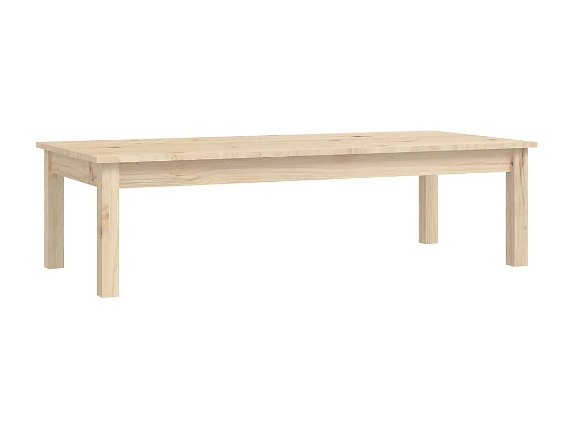Couchtisch-Sofatisch-Beistelltische 110x50x30 cm Massivholz Kiefer SHL44395