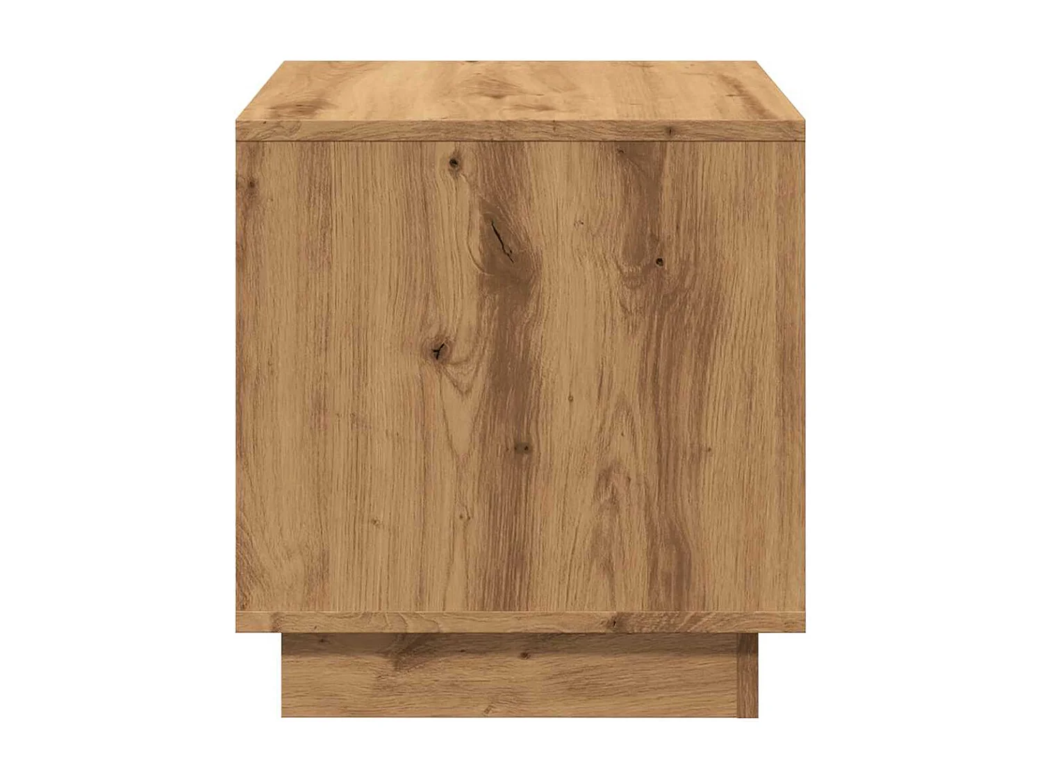 Couchtisch-Wohnzimmertisch-Beistelltische Artisan-Eiche 40x40x43 cm Holzwerkstoff SHL68766