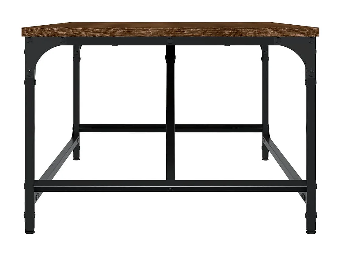 Mesa de centro-Mesa auxiliar con 2 cajones madera maciza mango 100x60x40 cm SHL3705