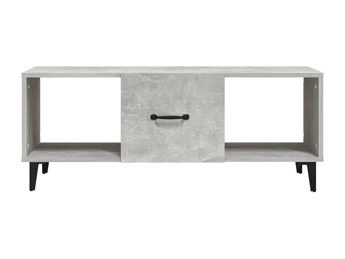 Mesa de centro | Mesa auxiliar madera contrachapada blanco 100x50x45 cm SHL4169