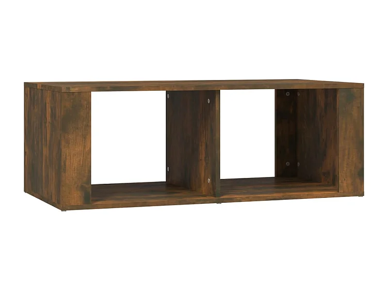 Mesa de centro | Mesa auxiliar madera contrachapada marrón roble 90x50x36,5 cm SHL4144