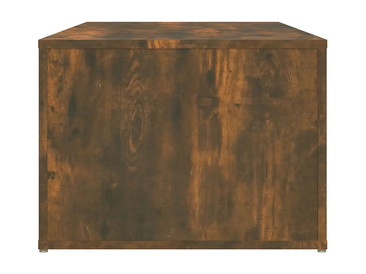 Couchtisch-Sofatisch-Beistelltische Räuchereiche 100x50x36 cm Holzwerkstoff SHL35267