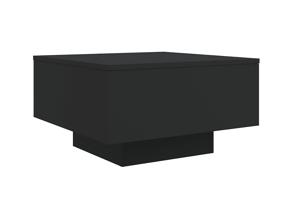 Mesa de centro-Mesa auxiliar de HDPE con aspecto de madera blanco 78x78x74 cm SHL194135