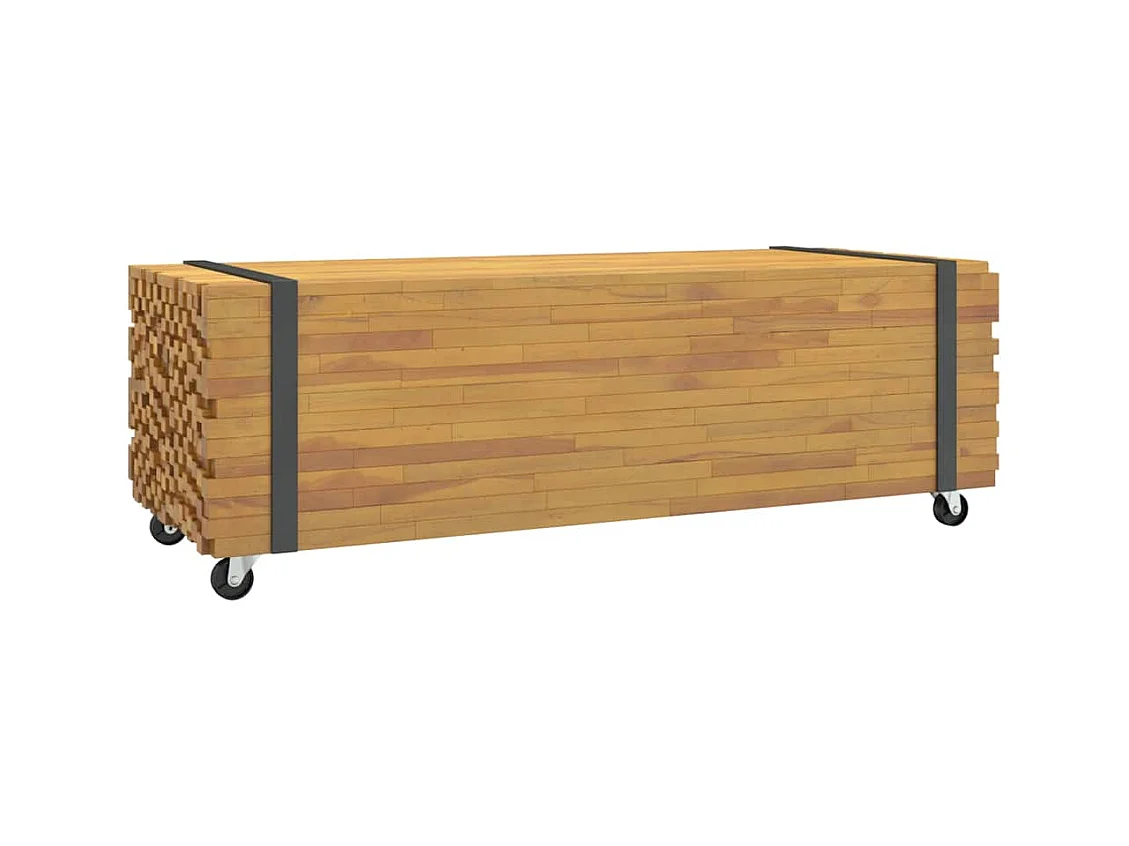 Mesas de centro | Mesas auxiliares 3 uds madera de ingeniería roble ahumado SHL2947