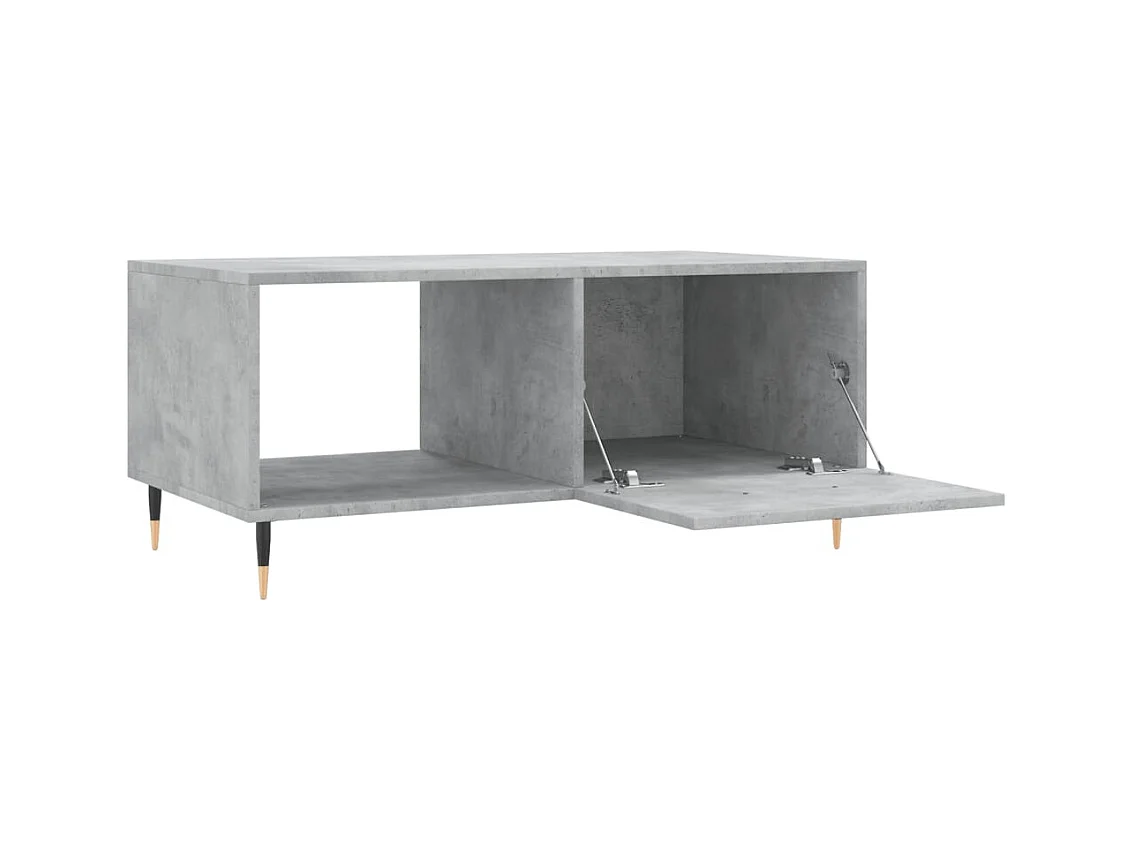 Mesa de centro | Mesa auxiliar madera de ingeniería marrón roble 89,5x48x30 cm SHL45827