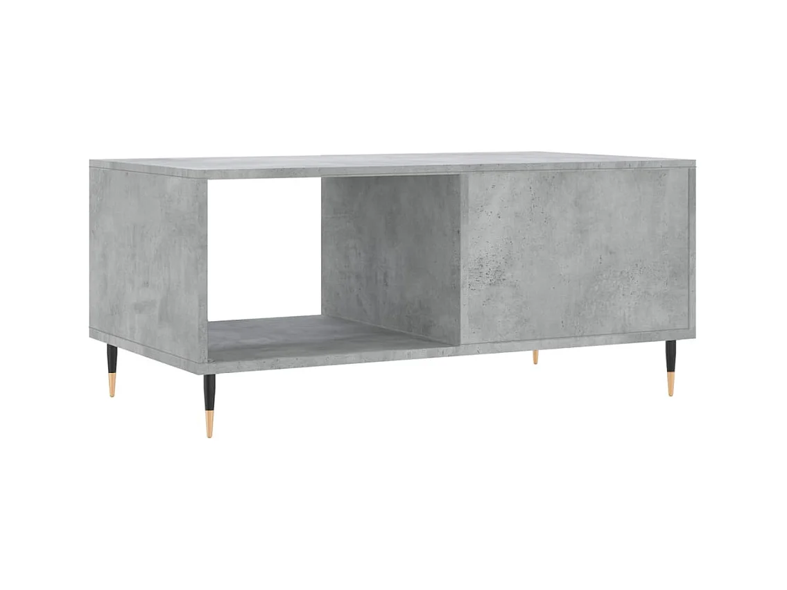 Mesa de centro | Mesa auxiliar madera de ingeniería marrón roble 89,5x48x30 cm SHL45827