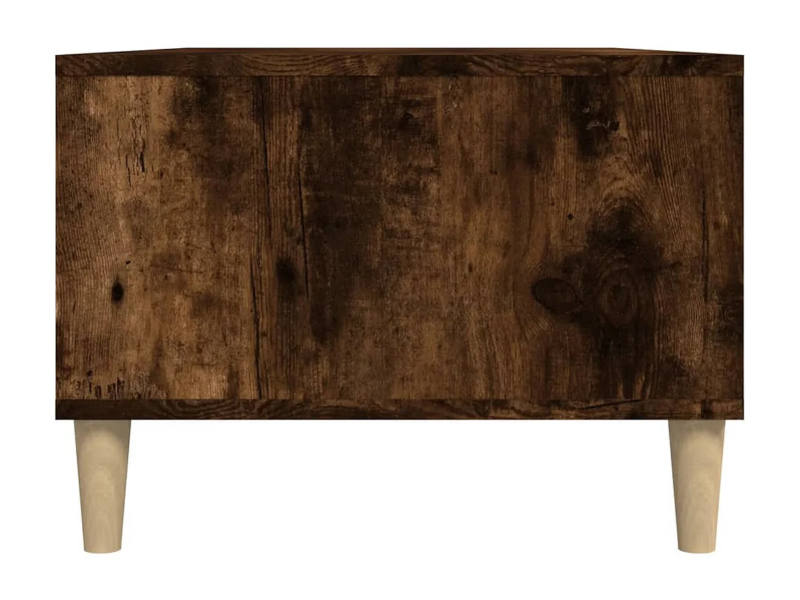 Couchtisch-Wohnzimmertisch-Beistelltische Räuchereiche 90x50x36,5 cm Holzwerkstoff SHL53347