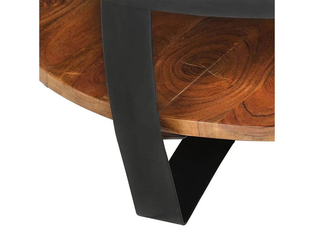 Salontafel | Woonkamertafel | Koffietafel 65x65x32 cm massief acaciahout