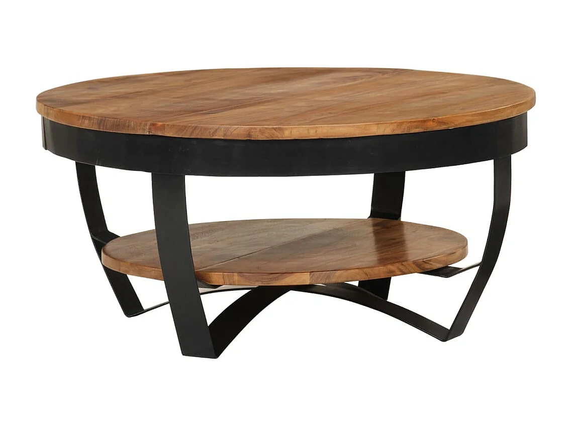 Salontafel | Woonkamertafel | Koffietafel 65x65x32 cm massief acaciahout