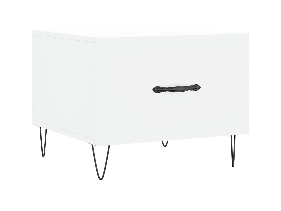 Mesa de centro | Mesa auxiliar madera de ingeniería roble artisan 60x50x36,5 cm SHL298503