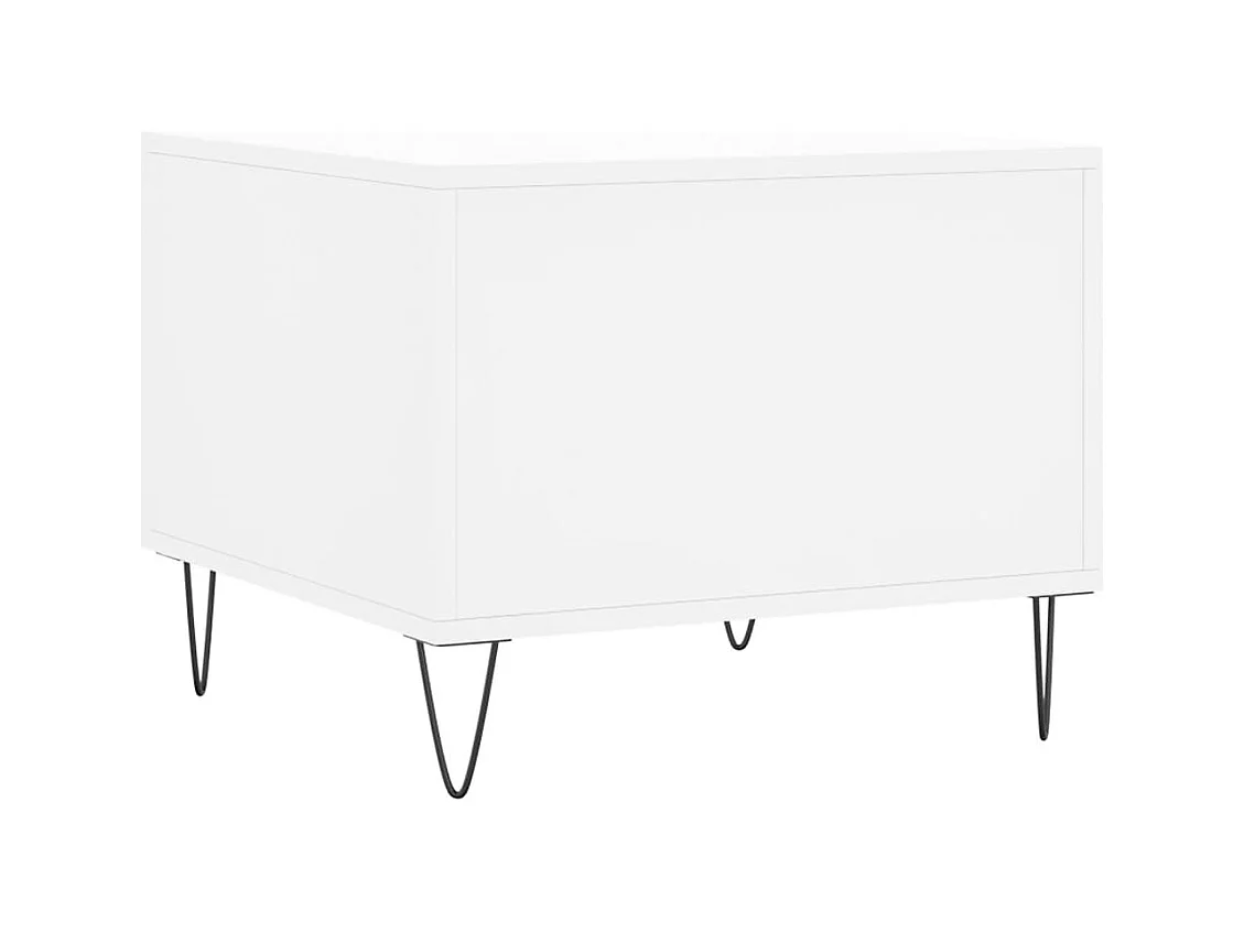 Mesa de centro | Mesa auxiliar madera de ingeniería roble artisan 60x50x36,5 cm SHL298503