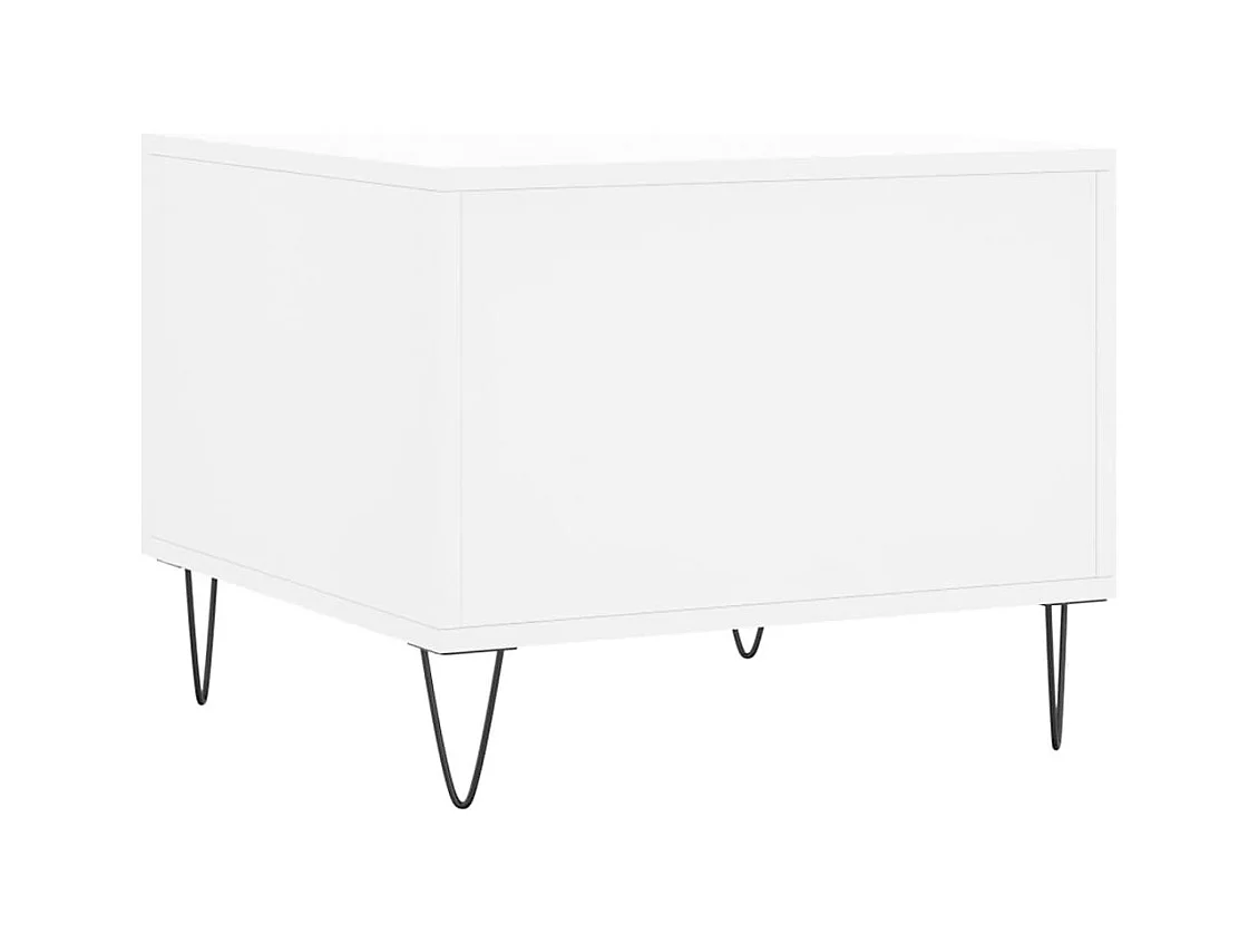 Mesa de centro | Mesa auxiliar madera de ingeniería roble artisan 60x50x36,5 cm SHL298503