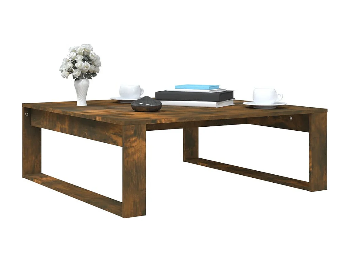 Mesa de centro | Mesa auxiliar madera contrachapada gris Sonoma 90x50x40 cm SHL3324