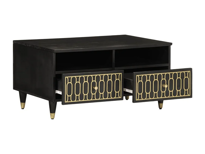 Mesa de centro | Mesa auxiliar con luces LED blanco 50x50x40 cm SHL1155