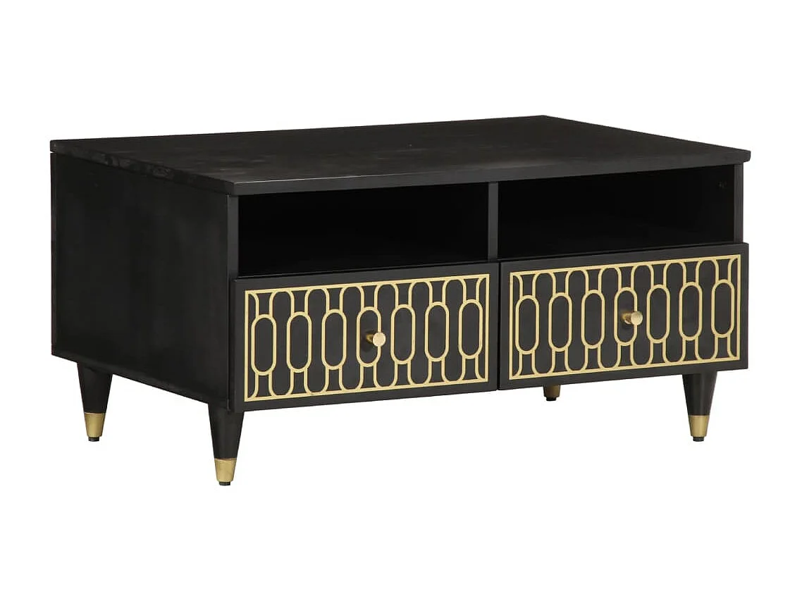 Mesa de centro | Mesa auxiliar con luces LED blanco 50x50x40 cm SHL1155