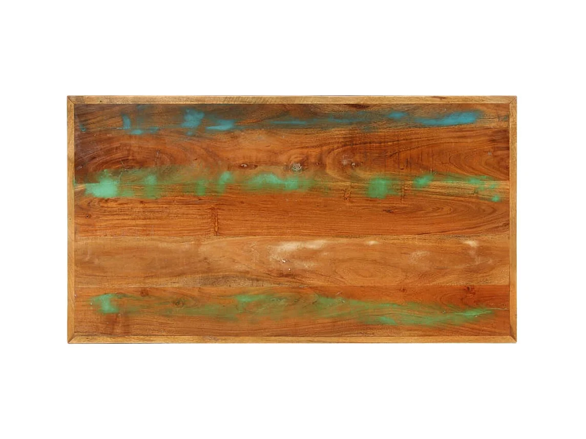 Mesa de centro | Mesa auxiliar con Infinity LED negro 90x53x30 cm SHL2689