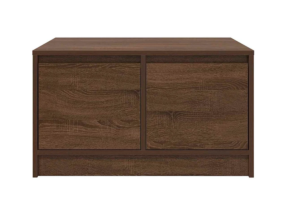 Mesas de centro | Mesas auxiliares 3 uds madera de ingeniería blanco brillante SHL678