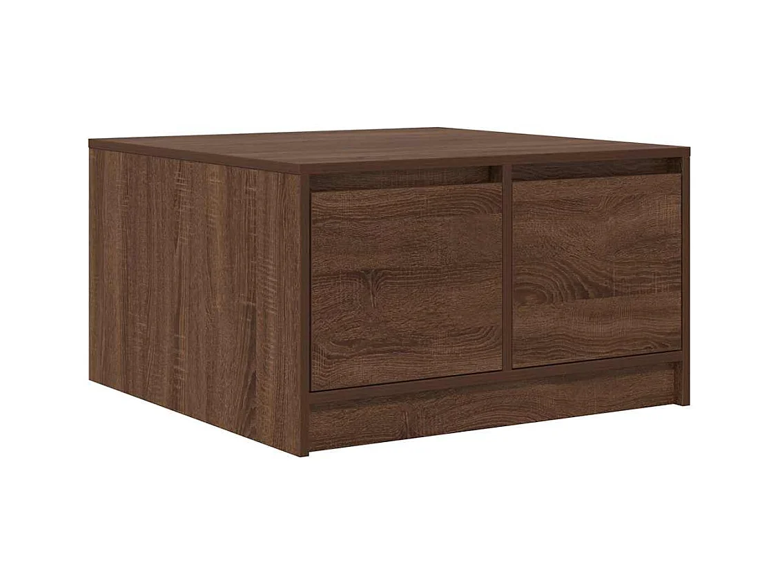 Mesas de centro | Mesas auxiliares 3 uds madera de ingeniería blanco brillante SHL678