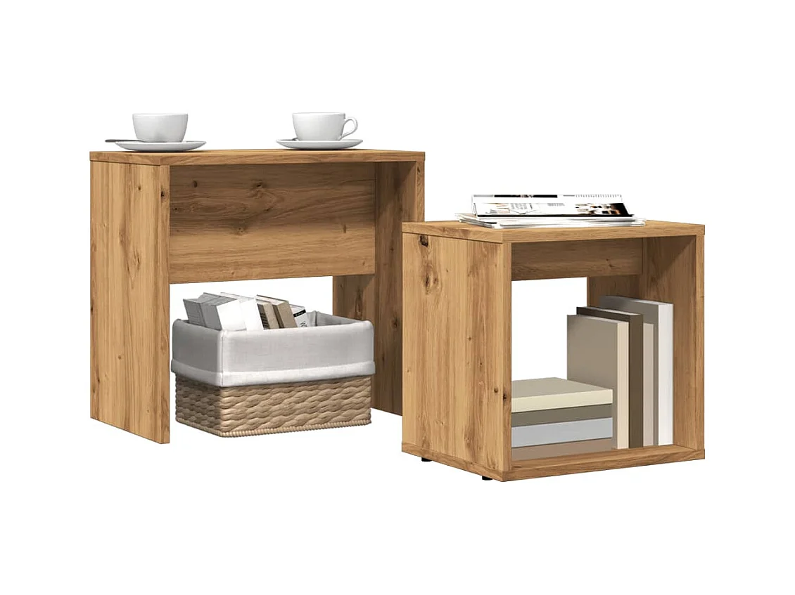 Mesa de centro-Mesa auxiliar madera reciclada mixta 110x60x45 cm SHL128984