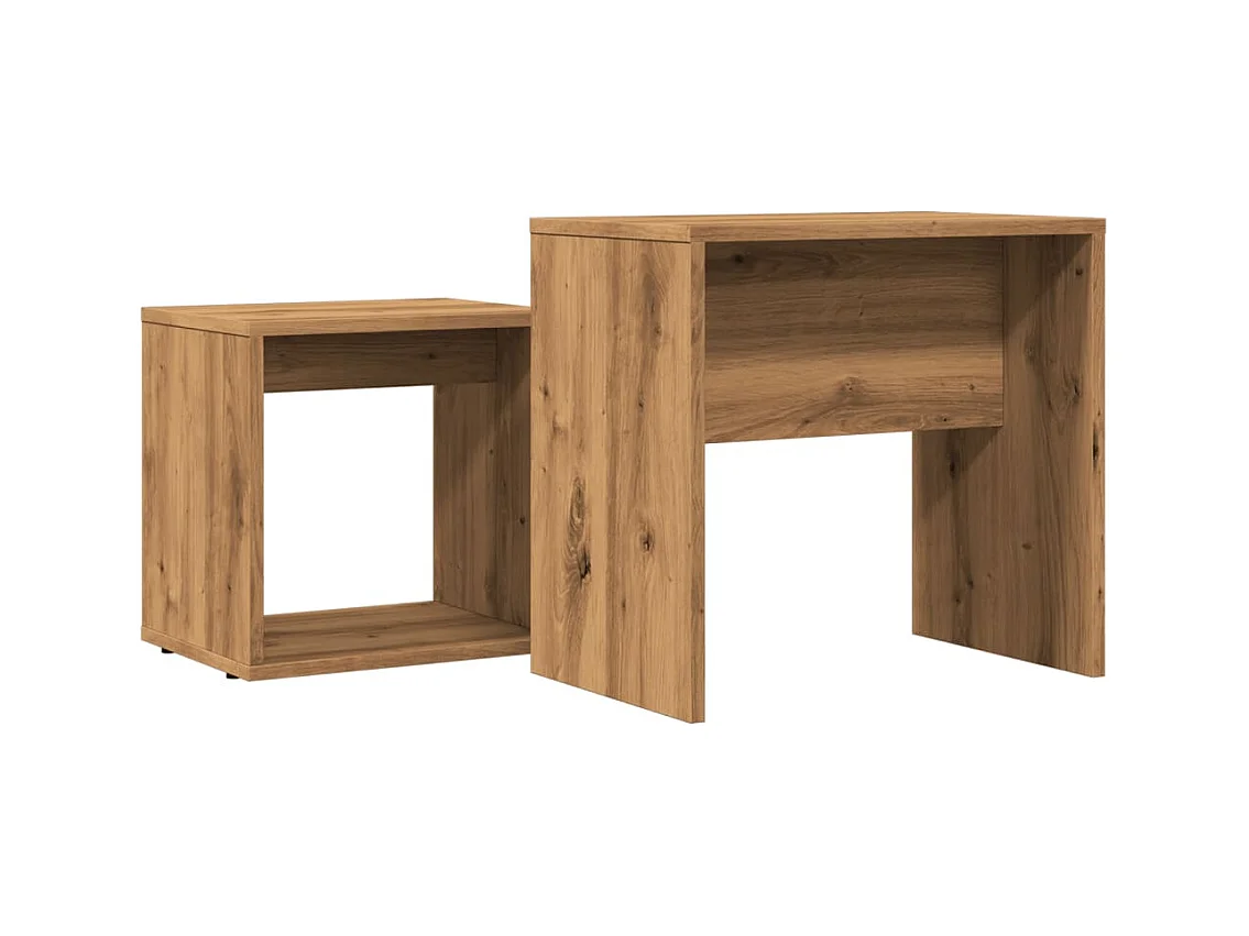 Mesa de centro-Mesa auxiliar madera reciclada mixta 110x60x45 cm SHL128984