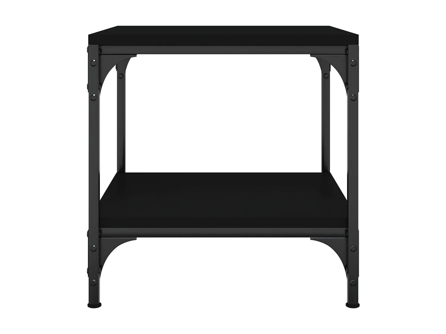 Mesa de centro | Mesa auxiliar madera contrachapada roble ahumado 60x44,5x45 cm SHL574380