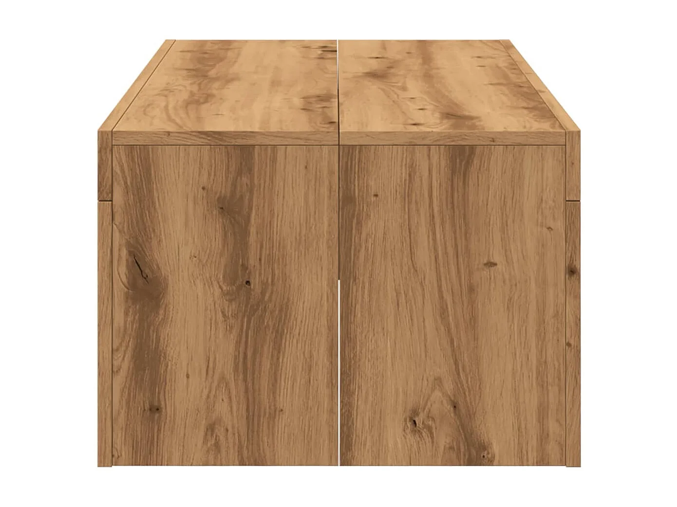Couchtisch-Wohnzimmertisch-Beistelltische Artisan-Eiche 102x50x35 cm Holzwerkstoff SHL80893