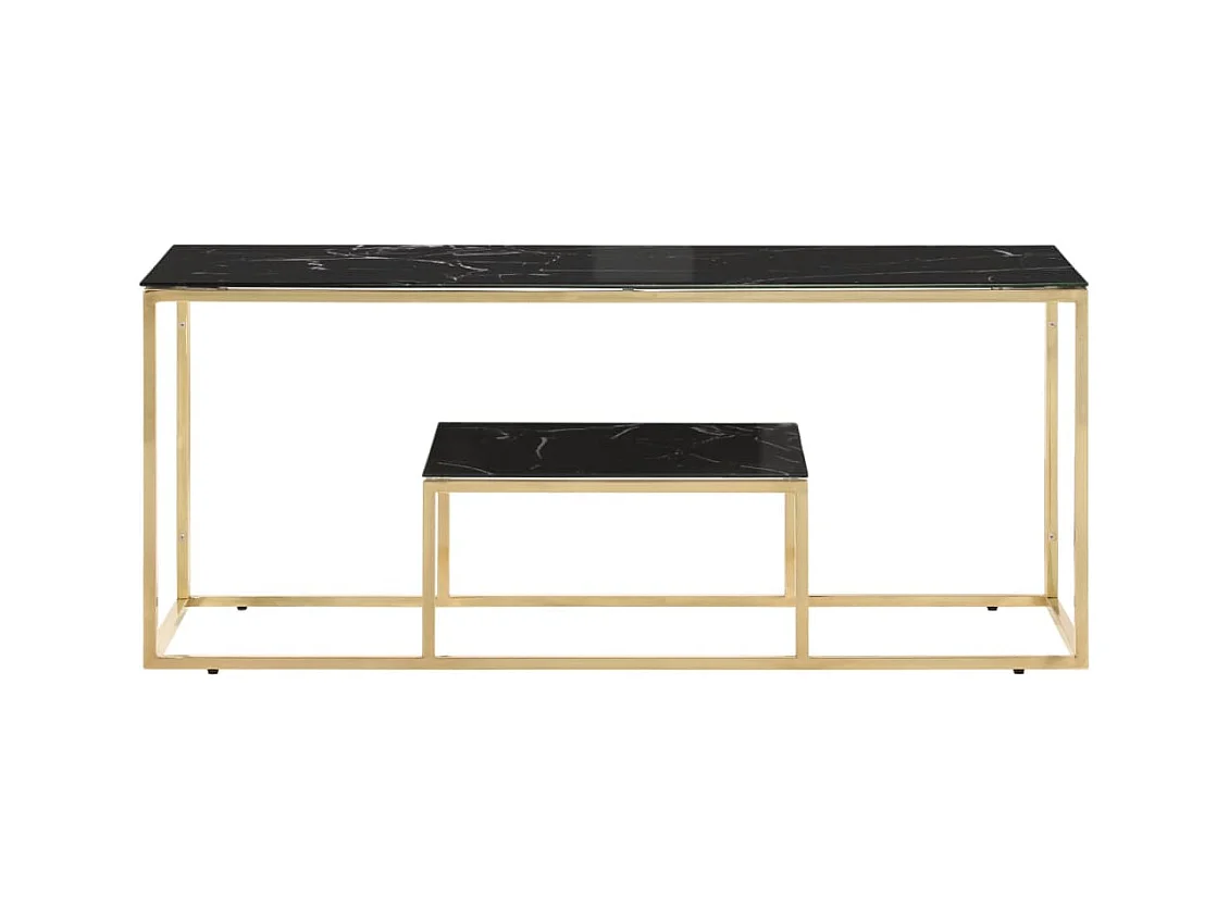 Mesa de centro | Mesa auxiliar con Infinity LED gris hormigón 90x50x30 cm SHL66851