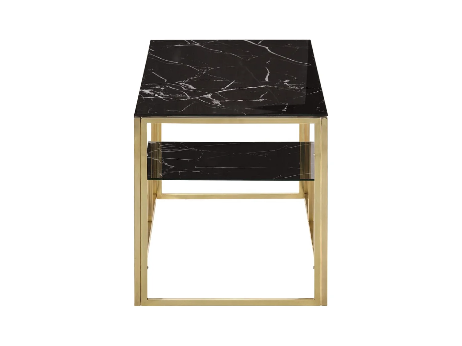 Mesa de centro | Mesa auxiliar con Infinity LED gris hormigón 90x50x30 cm SHL66851