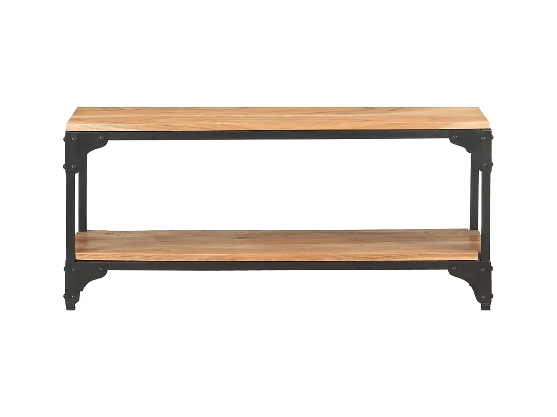 Table basse salon-Table d'appoint 90x30x40 cm Bois solide d'acacia SHL60668