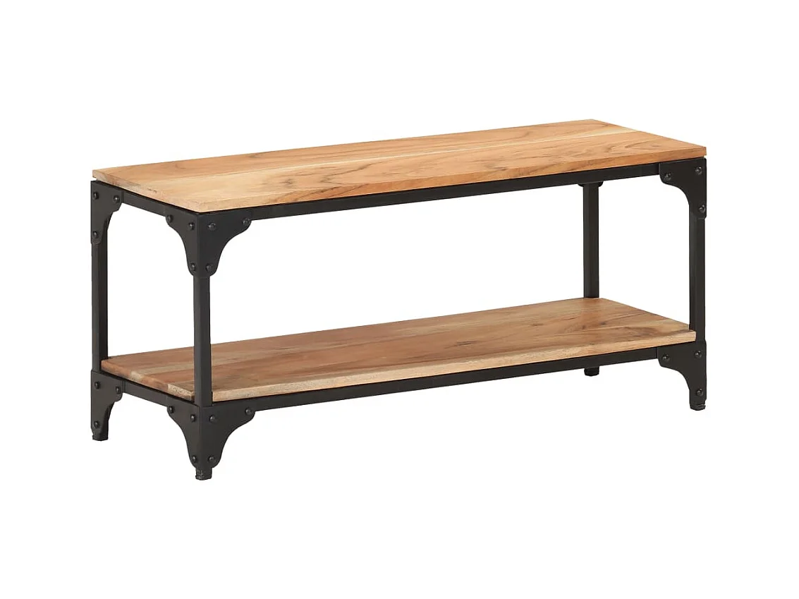 Table basse salon-Table d'appoint 90x30x40 cm Bois solide d'acacia SHL60668