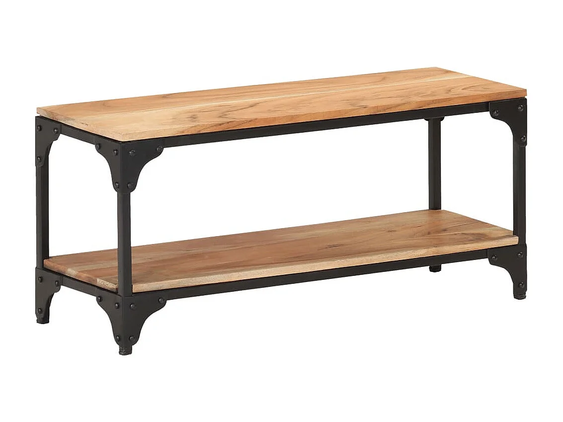 Table basse salon-Table d'appoint 90x30x40 cm Bois solide d'acacia SHL60668