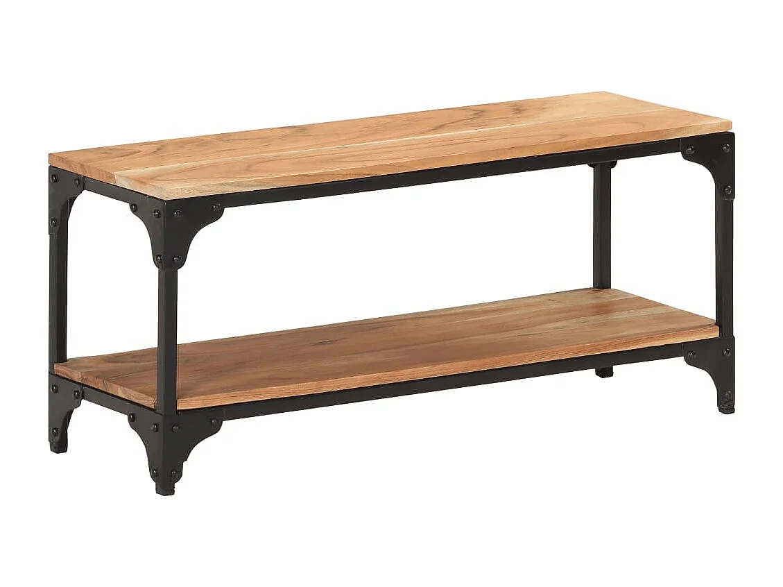 Table basse salon-Table d'appoint 90x30x40 cm Bois solide d'acacia SHL60668